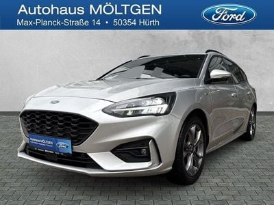 Gebraucht Ford Focus ST-Line 125 PS (91 kW) 2021 Polarsilber metallic Kombi