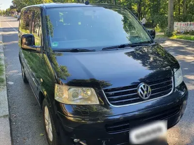 Używany VW T5 Highline 178 KM (130 kW) 2007 Czarny Van