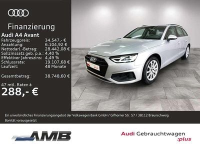 Gebraucht Audi A4 Ambiente 204 PS (150 kW) 2024 Florettsilber metallic Kombi