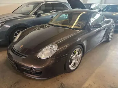 Brugt Porsche Cayman 245 HK (180 kW) 2008 Brun Coupe