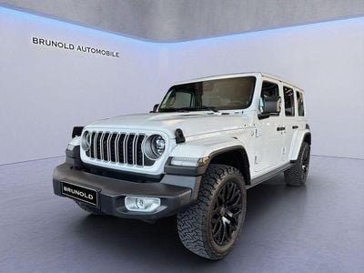 Gebraucht Jeep Wrangler Unlimited Sahara 272 PS (200 kW) 2025 Weiß SUV
