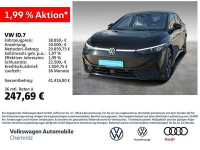 Usata VW ID.7 Pro 210 kW (286 CV) 2023 Nero Utilitaria