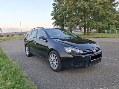 Gebraucht VW Golf VI Style 140 PS (102 kW) 2011 Schwarz Kleinwagen