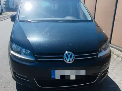 Gebraucht VW Sharan Highline 220 PS (161 kW) 2016 Schwarz Van / Kleinbus