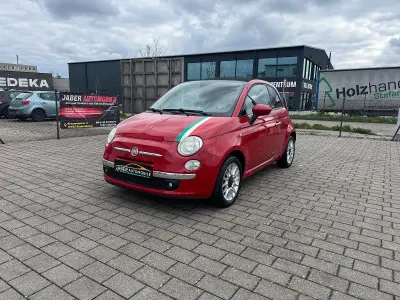 Brugt Fiat 500 Lounge 69 HK (50 kW) 2012 Rød Cabriolet