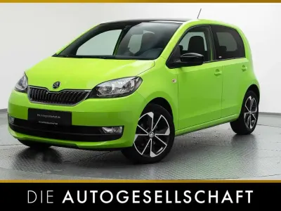 Gebraucht Skoda Citigo Clever 75 PS (55 kW) 2019 Kiwi gr}n Kleinwagen
