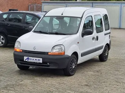 Gebraucht Renault Kangoo 65 PS (47 kW) 2003 Weiß Van / Kleinbus