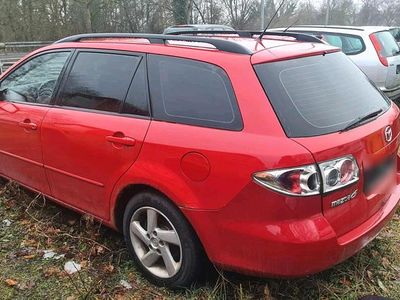 Gebraucht Mazda 6 Inclusive 120 PS (88 kW) 2004 Rot Kombi