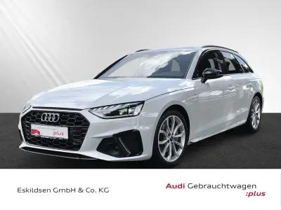 Gebraucht Audi A4 S-Line 190 PS (139 kW) 2020 Gletscherweiß metallic Kombi