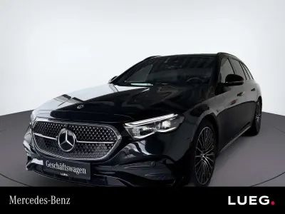 Gebraucht Mercedes E220 AMG 197 PS (144 kW) 2026 Metalliclack obsidianschwarz m Kombi