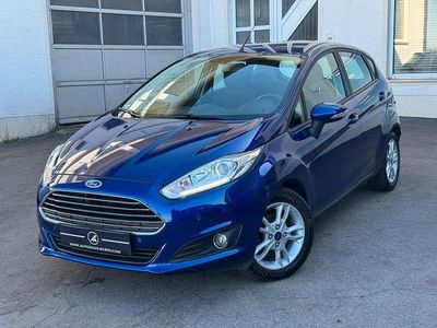 Usata Ford Fiesta Trend 101 CV (74 kW) 2016 Blu Utilitaria