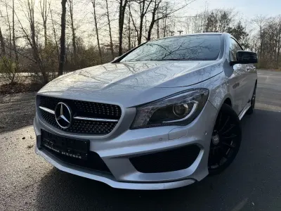 Gebraucht Mercedes CLA180 AMG line 122 PS (89 kW) 2013 Silber Limousine