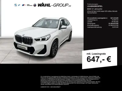 Gebraucht BMW X1 M Sport 163 PS (119 kW) 2025 Weiß SUV