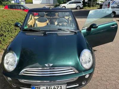 Brugt Mini Cooper Cabriolet 116 HK (85 kW) 2004 Grøn Cabriolet