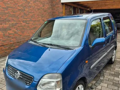 Occasion Opel Agila 60 ch (44 kW) 2001 Bleue Monospace