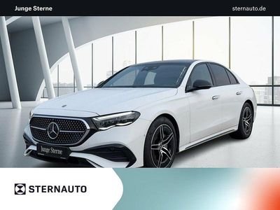 Unilack polarweiß Gebraucht 2025 Mercedes E200 AMG line Limousine | 52.955 €