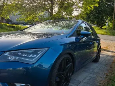 Gebraucht Seat Leon ST Style 105 PS (77 kW) 2015 Blau Kombi