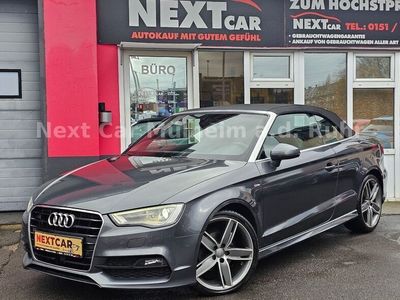 gebraucht Audi A3 Cabriolet 2.0TDI/3x S line Sportpaket/ACC/VOL