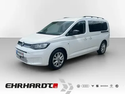 Gebraucht VW Caddy Maxi Life 122 PS (89 kW) 2023 Weiß Van / Kleinbus