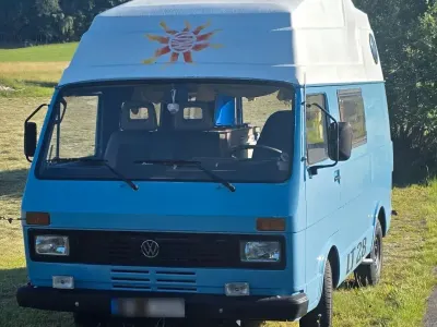 Gebraucht VW LT 75 PS (55 kW) 1987 Blau Van / Kleinbus