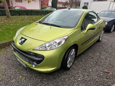 Occasion Peugeot 207 CC 120 PK (88 kW) 2007 Groen Cabriolet