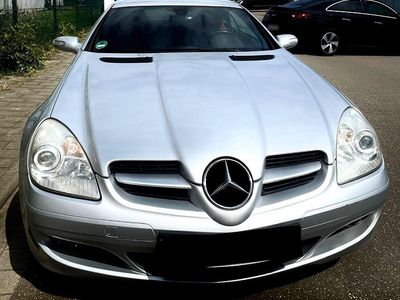 Second-hand Mercedes SLK200 163 CP (119 kW) 2004 Argintiu Cabrio