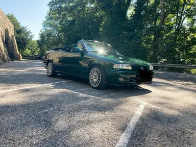 Gebraucht Opel Astra Cabriolet 75 PS (55 kW) 1999 Grün Cabrio