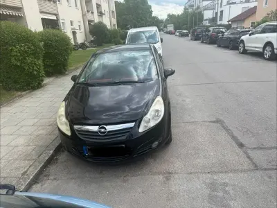 Gebraucht Opel Corsa Edition 80 PS (58 kW) 2008 Schwarz Kleinwagen