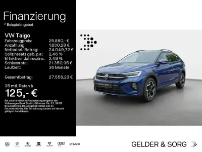 Gebraucht VW Taigo R-line 150 PS (110 kW) 2025 Reef blue metallic SUV