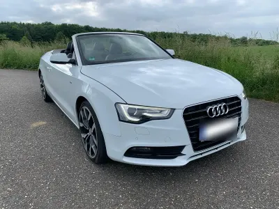 Używany Audi A5 Cabriolet S-Line 177 KM (130 kW) 2013 Biały Kabriolet