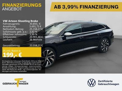 Gebraucht VW Arteon 200 PS (147 kW) 2022 Schwarz Limousine