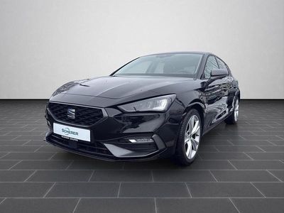 Gebraucht Seat Leon FR 190 PS (139 kW) 2022 Midnight schwarz metallic (metallic) Limousine