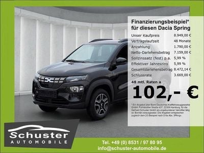 Astralschwarz Gebraucht 2022 Dacia Spring Essentiel Kleinwagen | 8.949 € (Guter Preis)