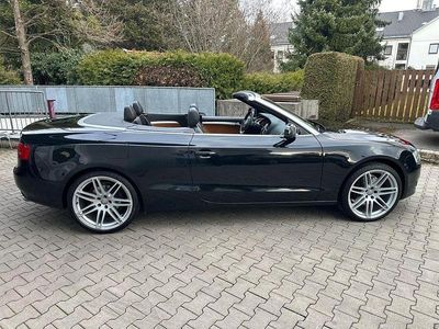 Gebraucht Audi A5 Cabriolet 240 PS (176 kW) 2011 Schwarz Cabrio
