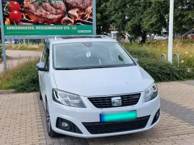 Gebraucht Seat Alhambra FR-Line 177 PS (130 kW) 2019 Weiß Van / Kleinbus