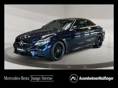 Gebraucht Mercedes C220 AMG 194 PS (142 kW) 2023 Cavansitblau metallic Cabrio