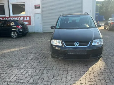 Gebraucht VW Touran Goal 105 PS (77 kW) 2006 Schwarz Van / Kleinbus