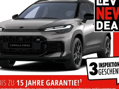 Neu Toyota Corolla Cross Sport 180 PS (132 kW) 2026 Silber SUV