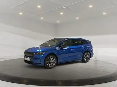 Gebraucht Skoda Enyaq iV SportLine 194 kW (265 PS) 2022 Blau SUV