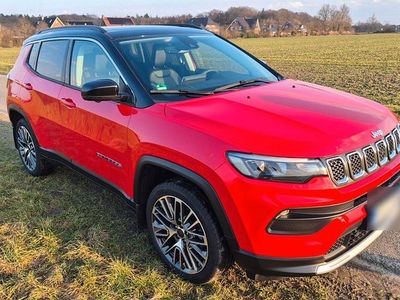 Gebraucht Jeep Compass Limited 131 PS (96 kW) 2023 Rot SUV