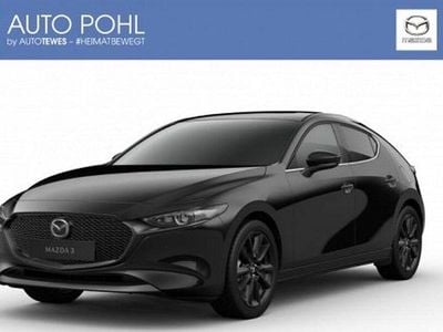 Neu Mazda 3 186 PS (136 kW) 2025 Jet black Limousine