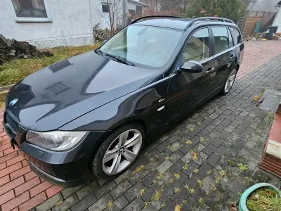 Brugt BMW 320 163 HK (119 kW) 2007 Sort Stationcar
