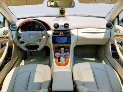 Gebraucht Mercedes CLK500 Elegance 306 PS (225 kW) 2005 Blau Coupé