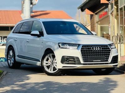 Gebraucht Audi Q7 S-Line 286 PS (210 kW) 2019 Gletscherweiß perl SUV