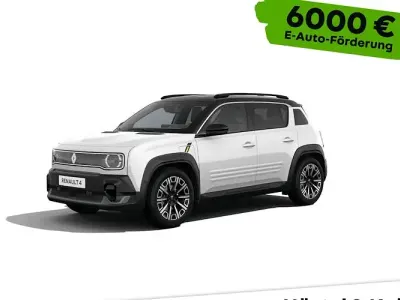 Nowe Renault 4 E-Tech Iconic 110 kW (150 KM) 2026 Biały SUV