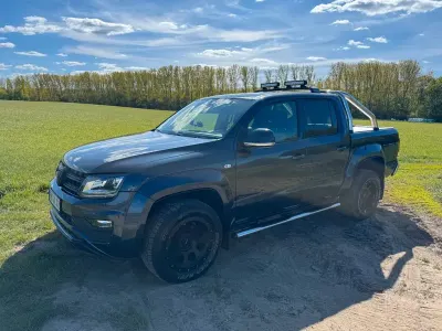 Second-hand VW Amarok 258 CP (189 kW) 2019 Albastru Pickup