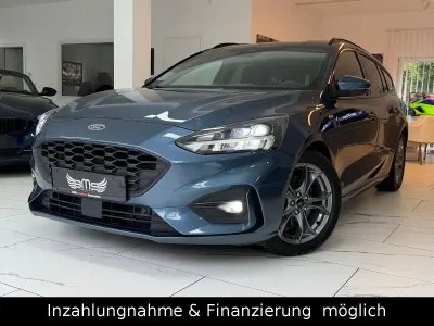 Gebraucht Ford Focus ST-Line X 150 PS (110 kW) 2022 Blau Kombi
