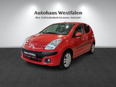 Gebraucht Nissan Pixo Acenta 68 PS (50 kW) 2010 Rot Kleinwagen