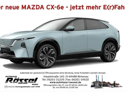 Neu Mazda CX-6e Takumi-Line 189 kW (258 PS) 2026 Blau SUV