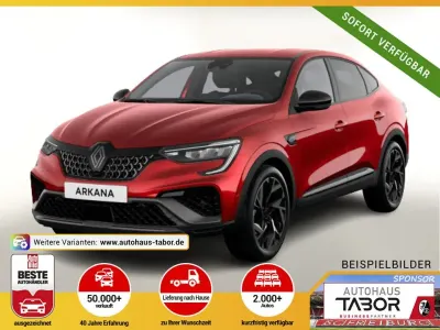 Neu Renault Arkana Esprit Alpine 140 PS (102 kW) 2025 Rot (dezirrot metallic) SUV